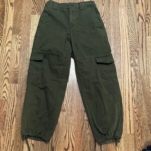 Olive Green Cargo Pants